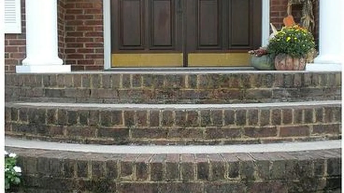 Driveway before
